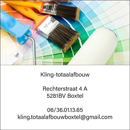 Kling-totaalafbouw 