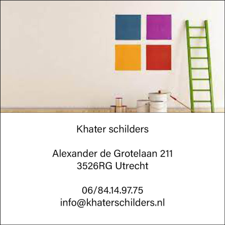 Khater schilders 